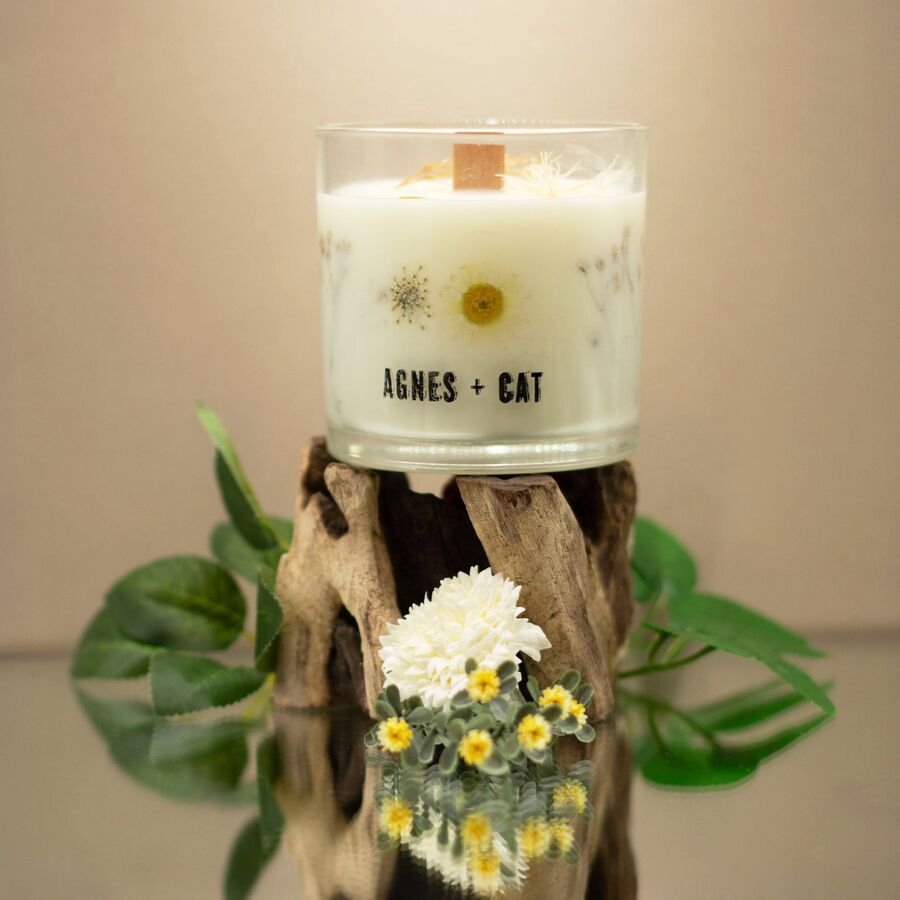 Agnes + Cat Botanical Soy Wax Candle: Windermere