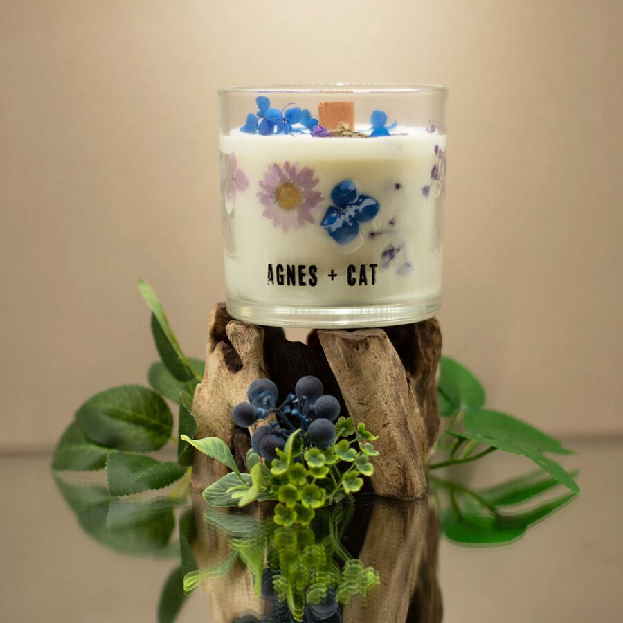 Agnes + Cat Botanical Soy Wax Candle: Moorland, photo 2