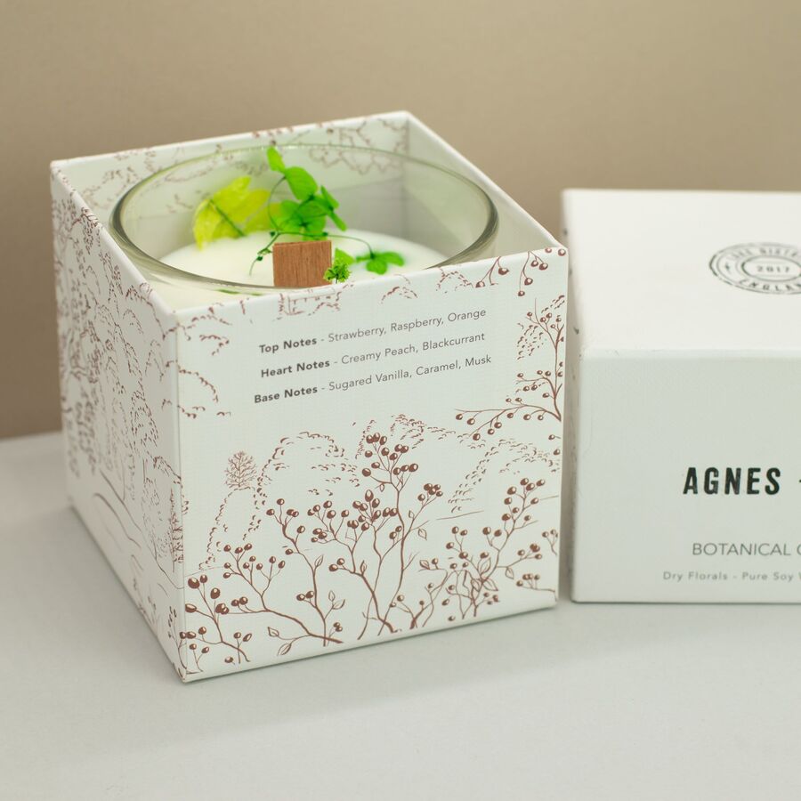 Agnes + Cat Botanical Soy Wax Candle: Fellberry, photo 2