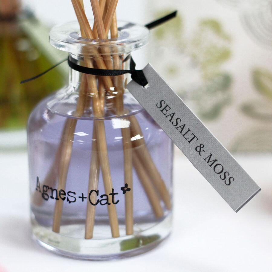 Agnes + Cat Reed Diffuser 140ml: Seasalt and Moss