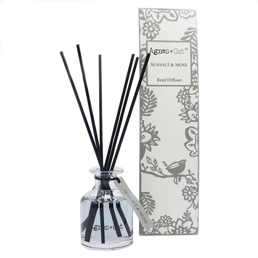Agnes + Cat Reed Diffuser 140ml: Seasalt and Moss, photo 2