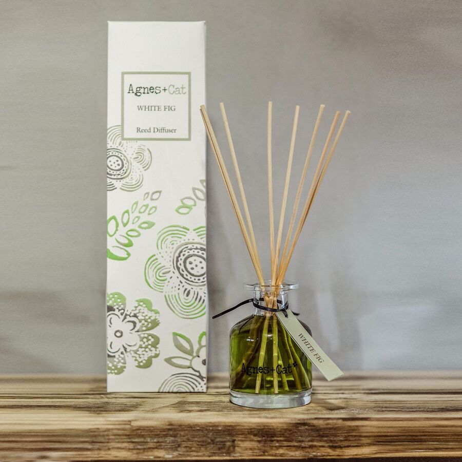 Agnes + Cat Reed Diffuser 140ml: White Fig, photo 2