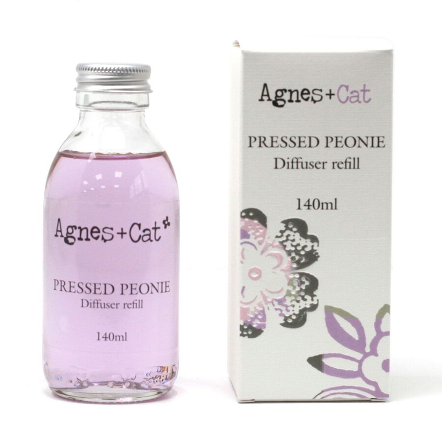Agnes + Cat Reed Diffuser Refill: Pressed Peonies 150ml