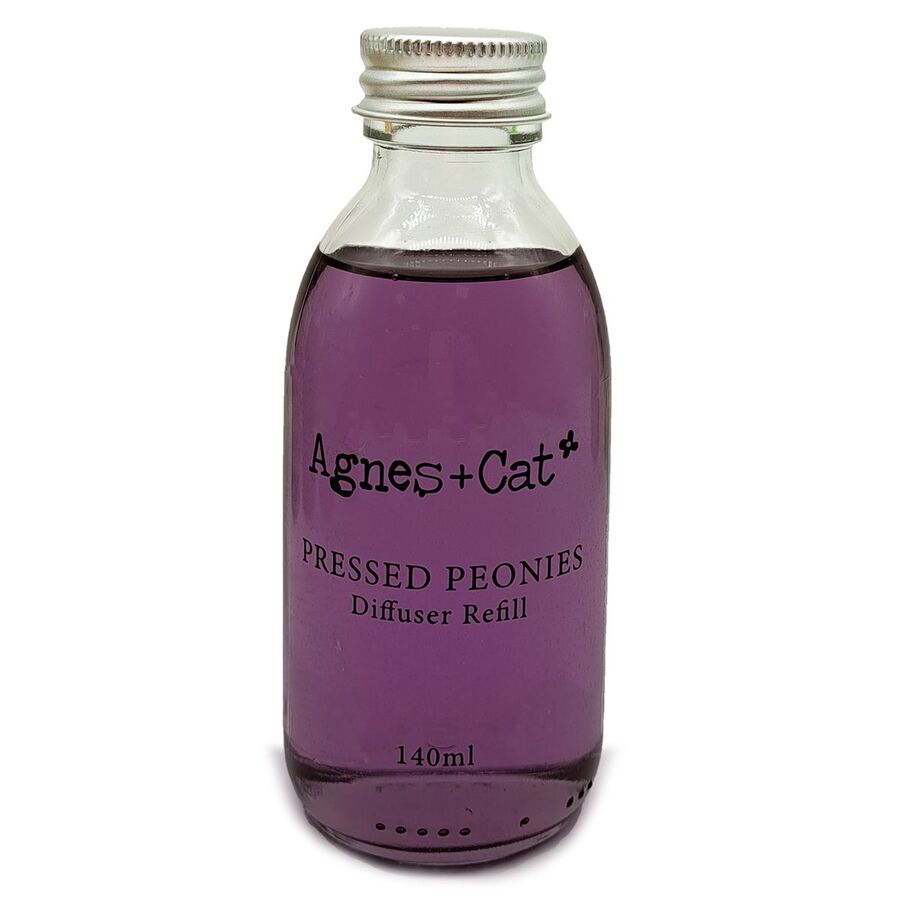 Agnes + Cat Reed Diffuser Refill: Pressed Peonies 150ml, photo 2