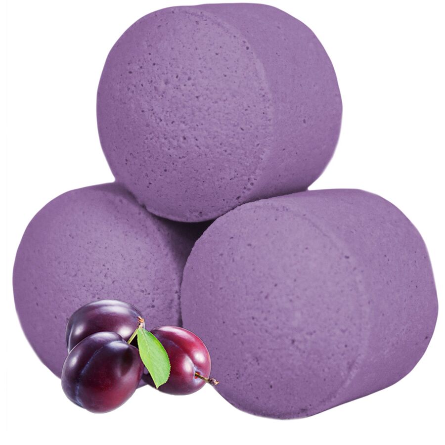 Chill Pills Bath Fizzers, 1.3 kg Box: Frosted Sugar Plum