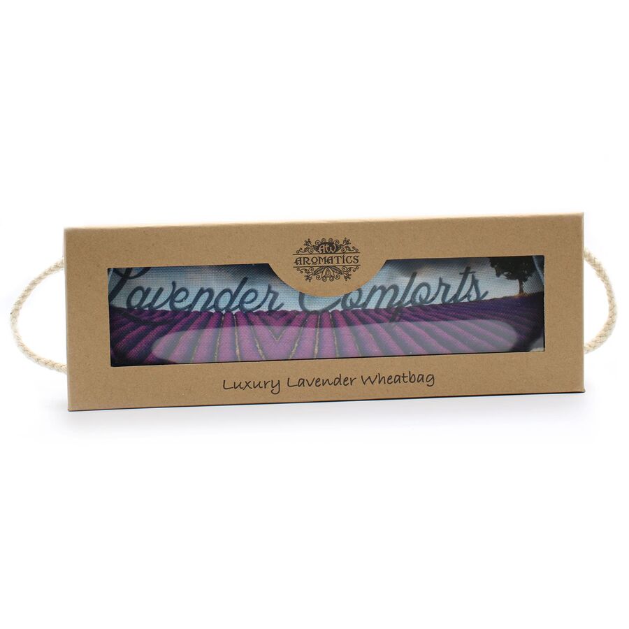 Luxury Lavender Wheat Bag in Gift Box: Lavender Comforts, photo 2