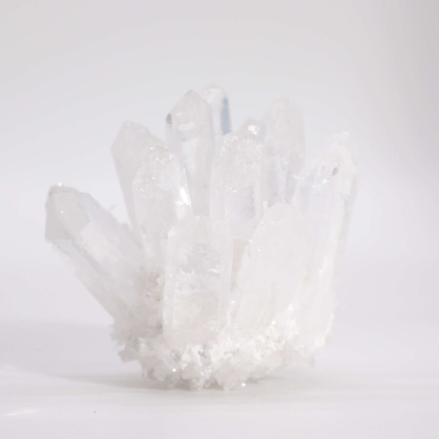 Crafted Natural Quartz Cluster: Clear Quartz (approx 250-300gm 8cm), photo 2