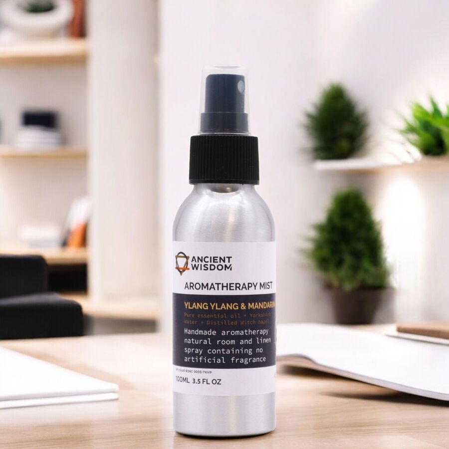 100ml Essential Oil Mist: Ylang Ylang & Mandarin
