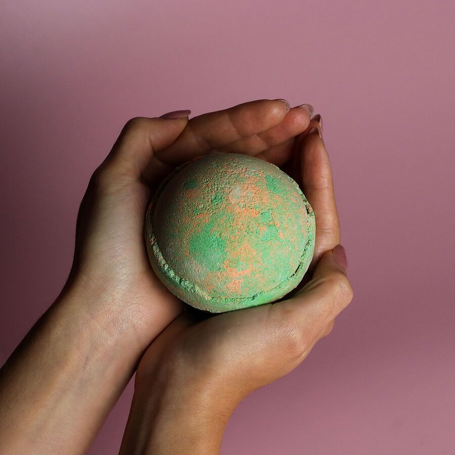 Jumbo Bath Bombs, Set of 3: Hawaiian Mango