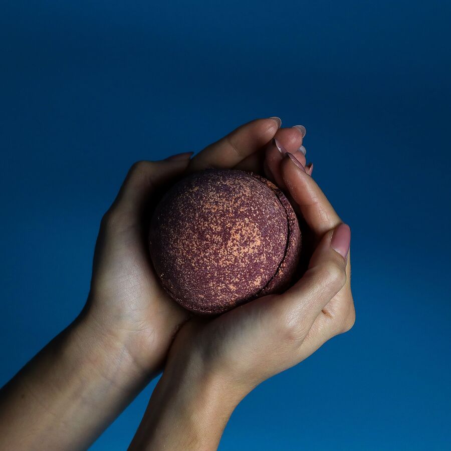Jumbo Bath Bombs, Set of 3: Chocolate & Orange, photo 2