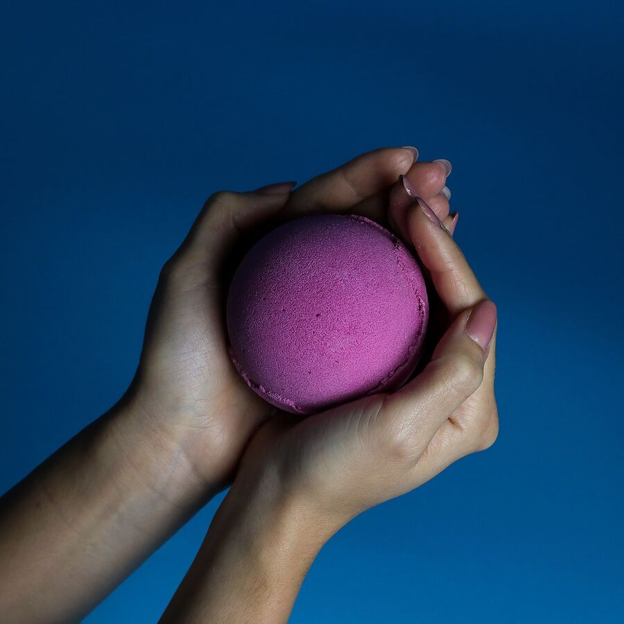 Jumbo Bath Bombs, Set of 3: Cranberrys, photo 2