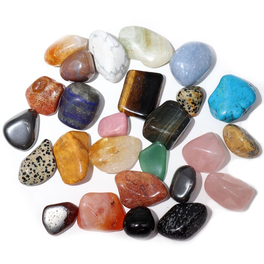 Lucky Dip Mixed Tumble Stones: o.5kg (aprox. 25 stones)