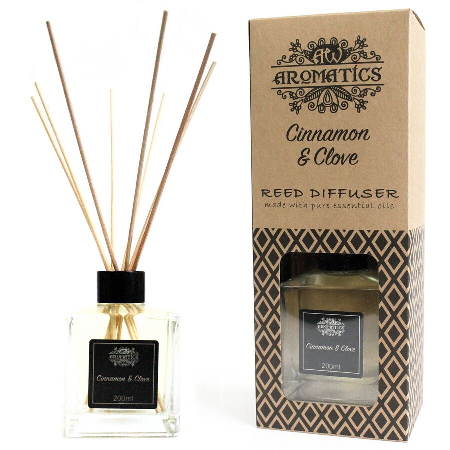 200ml Cinnamon & Clove Essential Oil Reed Diffuser, photo 2