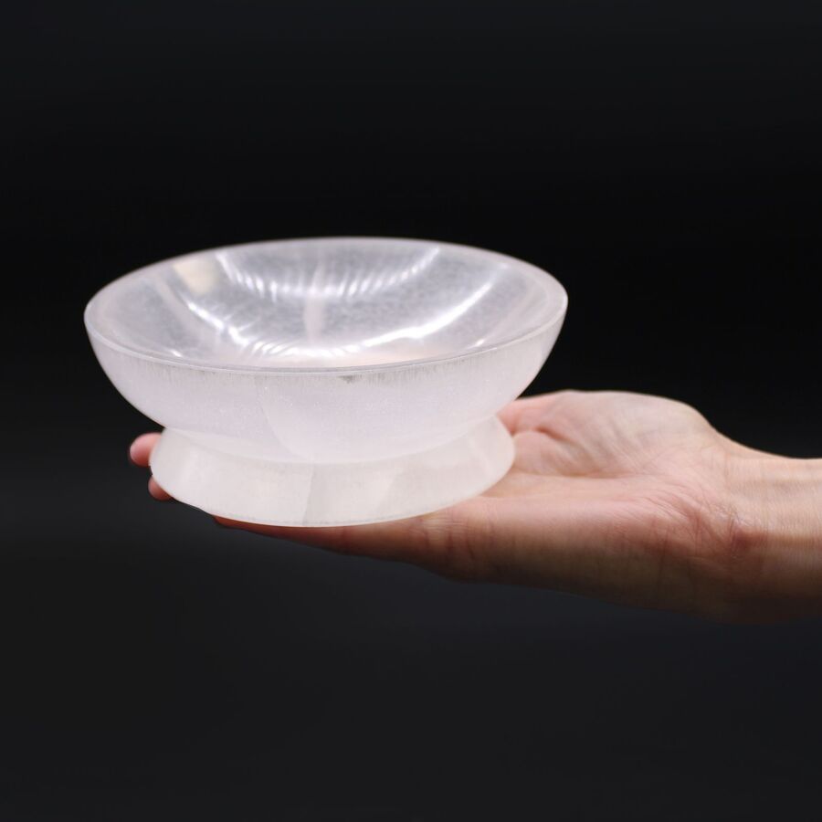 Selenite Ritual Bowl : 15cm, photo 2